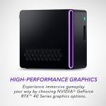 Alienware Aurora R16 Gaming Desktop, Intel Core i7 14700KF, NVIDIA GeForce RTX 4070 Super, 32GB RAM, 1TB SSD, CPU Liquid Cooling, AlienFX RGB Customized Lighting, Windows 11 Home, Basalt Black