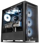 3XS Melius Liquid Cooled Gaming PC | RTX 5070 Ti 16GB | Ryzen 7 9700X 8-Core | 32GB RAM | 2TB M.2 SSD | Dynamic RGB Lighting | WiFi | Streaming Ready | Windows 11