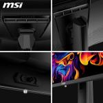 MSI MAG 321UP QD-OLED 31.5 Inch 4K UHD Gaming Monitor - 3840x2160 Quantum Dot OLED Panel, 165Hz,0.03ms,DCI-P3, DisplayHDR True Black 400 - DP 1.4a, HDMI 2.1(UHD 165Hz), USB Type-C
