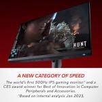 Alienware Aw2524H Gaming Monitor, Anti-Glare 24.5 Inches, 500 Hz, 1 Ms, Hdmi/DP/USB, Height/Tilt, Swivel/Swivel Swivel Swivel Adjustable, S DELL