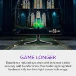 Alienware AW3225QF 32 Inch 4K UHD (3840x2160) 1700R Curved Gaming Monitor, 240Hz, QD OLED, 0.03ms, NVIDIA G-SYNC Compatible, HDR, Dolby Vision, USB-C, DisplayPort, 2x HDMI, 4x USB