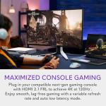 Alienware AW3225QF 32 Inch 4K UHD (3840x2160) 1700R Curved Gaming Monitor, 240Hz, QD OLED, 0.03ms, NVIDIA G-SYNC Compatible, HDR, Dolby Vision, USB-C, DisplayPort, 2x HDMI, 4x USB