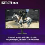 Sony INZONE M9II 27" 4K Ultra HD PC Gaming Monitor: 2160p Resolution - 160Hz Refresh Rate - 1ms GTG - DCI-P3 95% Spectrum - Full Array LED - G-Sync - Adaptive Sync - VRR, Black