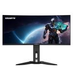 Gigabyte MO34WQC2 34" OLED WQHD Curved Gaming Monitor - 3440 x 1440, 240Hz, 0.03ms, KVM, 250 cd/m², FreeSync Premium Pro, DisplayHDR True Black 400, HDMI 2.1, DisplayPort 1.4