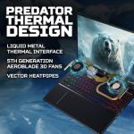 Acer Predator Helios Neo 16 PHN16-72 Gaming Laptop - Intel Core i7-14650HX, 16GB, 1TB SSD, NVIDIA GeForce RTX 4060 8G, 16" WQXGA IPS 165Hz, Windows 11, Black