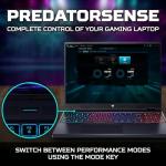 Acer Predator Helios Neo 16 PHN16-72 Gaming Laptop - Intel Core i7-14650HX, 16GB, 1TB SSD, NVIDIA GeForce RTX 4060 8G, 16" WQXGA IPS 165Hz, Windows 11, Black