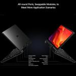 Pocket 4 Mini Laptop 8.8" 2.5K 144Hz Touchscreen with AMD Ryzen AI 9 HX 370(32GB LPDDR5X | 2TB SSD) Wi-Fi 6E, Bluetooth 5.3, Modular AI Handheld PC, for Gamers/Developers/Professionals/Travelers