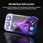 RG 476H Retro Handheld Game Console RG 476H Retro Game Console 4.7 inch IPS Multi-touch Screen 128G UFS2.2 Android 13 Unisoc T820 Processor RG476H Support 1080p DP Output WIFI Bluetooth Indigo