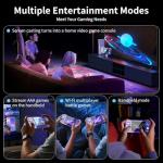 RG 476H Retro Handheld Game Console RG 476H Retro Game Console 4.7 inch IPS Multi-touch Screen 128G UFS2.2 Android 13 Unisoc T820 Processor RG476H Support 1080p DP Output WIFI Bluetooth Indigo