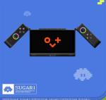 ONEXSUGAR Dual OLED Screen Handheld Game Console, with Snapdragon G3 Gen 3 Gaming Processor, 16GB + 512GB Storage,Android 14 ,Support Retro Games & Android Mobile Gaming