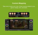 ONEXSUGAR Dual OLED Screen Handheld Game Console, with Snapdragon G3 Gen 3 Gaming Processor, 16GB + 512GB Storage,Android 14 ,Support Retro Games & Android Mobile Gaming