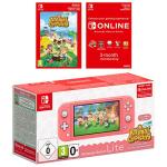 Nintendo Switch Lite (Coral) Animal Crossing New Horizons + NSO 3 months