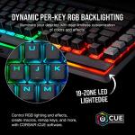 Corsair K95 RGB Platinum XT Mechanical Wired Gaming Keyboard, Backlit RGB LED, Cherry MX RGB Blue, Black