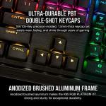 Corsair K95 RGB Platinum XT Mechanical Wired Gaming Keyboard, Backlit RGB LED, Cherry MX RGB Blue, Black