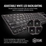Corsair K83 keyboard Bluetooth White