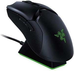 Razer Viper Ultimate Hyperspeed Lightweight Wireless Gaming Mouse & RGB Charging Dock: Fastest Gaming Mouse Switch - 20K DPI Optical Sensor - Chroma Lighting - 8 Programmable Buttons - 70 Hr Battery