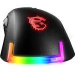 MSI Clutch GM50 USB Optical Mouse 7200 DPI Ambidextrous – Mouse (Ambidextrous, Optical, USB, 7200 DPI, 1 ms, Black)