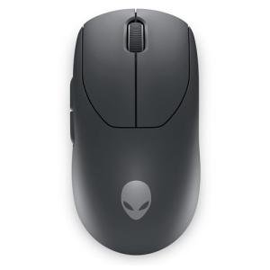 Alienware Pro Wireless Gaming Mouse - 2.4GHz Gaming Wireless/USB Wired Connectivity, Adjustable DPI, Optical Sensor Technology, 6 Programmable Buttons, 650 IPS Sensor Max Speed - Dark Side of the Moon
