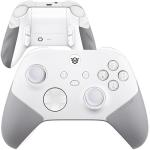 HEXGAMING ULTRA X Wireless Controller - 4 Back Buttons, 6 Profiles, Adjustable Triggers - Compatible with X|S - Glacier White - No Battery Included