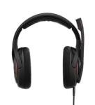 EPOS I Sennheiser GAME ONE Gaming Headset, Open Acoustic, Noise-canceling mic, Flip-To-Mute, XXL plush velvet ear pads, compatible with PC, Mac, Xbox One, PS4, Nintendo Switch, and Smartphone - Black.