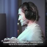 SteelSeries Arctis Nova Elite - Hi-Res Wireless Gaming Headset - 96kHz/24bit - Carbon Fiber Speakers - ANC - AI Noise Rejection - App - 2.4GHz + BT - Multi-Source Mix - OmniPlay PC+PS+Xbox - Black