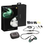 Shure Wired Sound Isolating Earphones Gen 2, Secure in-Ear Earbuds, High-End Professional Sound, Hi-Def Four Drivers, Upgraded Sound Filters, Durable Quality, Customizable Frequency - Jade, One Size