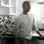 Shure Wired Sound Isolating Earphones Gen 2, Secure in-Ear Earbuds, High-End Professional Sound, Hi-Def Four Drivers, Upgraded Sound Filters, Durable Quality, Customizable Frequency - Jade, One Size