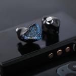 Linsoul THIEAUDIO Hype 4 2DD+4BA In Ear Monitor, HiFi IEM Earphones with Tonal Balance, Latest Sonion Driver, Detachable 2 Pin Silver-plated OCC IEM Cable for Audiophile Musician (Black, Without Mic)