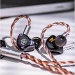 Linsoul Yanyin Canon Pro,1DD + 6BA In-Ear Monitor, HiFi Wired Earbuds,Gaming IEM Earphones, Hybrid IEM Headphones with 3D Printed Resin Faceplate,Detachable Cable for Musician Audiophile (3.5mm)