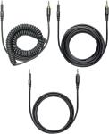 Audio-Technica 2035 Cardioid Condenser Microphone Black & M50x Professional Monitor Headphones Black