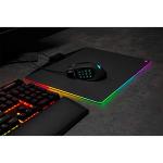 Corsair SCIMITAR RGB ELITE, MOBA/MMO Gaming Mouse, Black, Backlit RGB LED, 18000 DPI, Optical