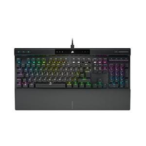 CORSAIR K70 RGB PRO Mechanical Wired Gaming Keyboard – Cherry MX Red Linear Switches, SOCD, PBT Double-Shot Keycaps, 8000Hz Hyper-Polling, NKRO, Anti-Ghosting, Tournament Switch, QWERTY UK – Black