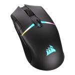 Corsair NIGHTSABRE RGB WIRELESS Gaming Mouse for FPS, MOBA - 26,000 DPI - 11 Programmable Buttons - Up To 100hrs Battery - iCUE Compatible - Black