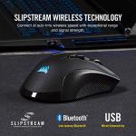 CORSAIR IRONCLAW Wireless RGB - FPS and MOBA Gaming Mouse - 18,000 DPI Optical Sensor - Sub-1 ms Slipstream Wireless