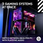 Logitech G Astro A50 LIGHTSPEED Wireless Gaming Headset + Base (Gen 5), PRO-G GRAPHENE, 3-System Switching, USB-C to Xbox, PS5, PC/Mac, Nintendo Switch, Switch 2, Bluetooth - Black