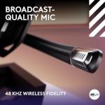 Logitech G Astro A50 LIGHTSPEED Wireless Gaming Headset + Base (Gen 5), PRO-G GRAPHENE, 3-System Switching, USB-C to Xbox, PS5, PC/Mac, Nintendo Switch, Switch 2, Bluetooth - Black