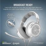 Corsair Virtuoso PRO Wired Open Back Gaming Headset - Detachable Uni-Directional Microphone - 50mm Graphene Drivers - 20Hz-40 kHz Frequency Reponse - White