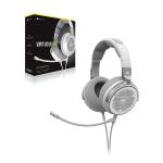 Corsair Virtuoso PRO Wired Open Back Gaming Headset - Detachable Uni-Directional Microphone - 50mm Graphene Drivers - 20Hz-40 kHz Frequency Reponse - White