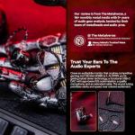 Linsoul SIMGOT EG280 in Ear Monitor, 1DD+1 Planar HiFi IEM, Wired Gaming Earphone with Microphone, 1.7m Long Detachable 2Pin OFC Cable, with USB-C Adapter, for FPS Games and Audiophile Musician