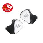 Linsoul Kiwi Ears KE4 In Ear Monitor, 2DD+2BA Hybrid Earphone, Gaming Earbuds, HiFi Wired IEM, with Detachable IEM Cable for Musician Audiophile (Silver)