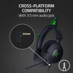 Razer Kraken Kitty V3 X - Wired Kitty Headset for Gaming - Iconic Kitty Ears - 270g Lightweight - HyperClear Cardioid Mic - TriForce 40 mm Drivers - 3,5mm Audio Jack | Black