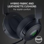 Razer Kraken Kitty V3 X - Wired Kitty Headset for Gaming - Iconic Kitty Ears - 270g Lightweight - HyperClear Cardioid Mic - TriForce 40 mm Drivers - 3,5mm Audio Jack | Black