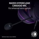 Razer Kraken Kitty V2 - Gengar Pokémon Edition - USB Headset - Gengar Spikes - Stream Reactive Lighting - HyperClear Cardioid Mic - TriForce 40mm Drivers - 7.1 Surround Sound | Violet