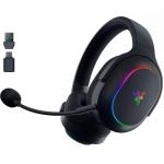 Razer Barracuda X Chroma - Wireless Multi-Platform Gaming Headset with 6 Zone Chroma RGB (SmartSwitch Hyperspeed & Bluetooth, 40mm Drivers, Detachable HyperClear Cardioid Mic) Black