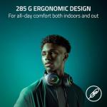 Razer Barracuda X Chroma - Wireless Multi-Platform Gaming Headset with 6 Zone Chroma RGB (SmartSwitch Hyperspeed & Bluetooth, 40mm Drivers, Detachable HyperClear Cardioid Mic) Black