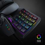 Razer Tartarus V2 - Gaming Keypad - Gamepad with mecha-membrane buttons numpad size (32 programmable buttons, 8-way thumbpad, palm rest, hypershift, RGB lighting) Black