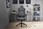 Razer Iskur - Premium Gaming Chair with Integrated Lumbar Support (Desk Chair/Office Chair, Multi-layer Synthetic Leather, Foam Padding, Head Pad, Height Adjustable) Fabric | Standard