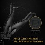 noblechairs ICON Gaming Chair - Office Chair - Desk Chair - Real Leather - Ergonomic - Cold Foam Upholstery - 150kg - Racing Seat Design - Black