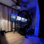 Ergonomic Gaming Chair with Electric Adjustment, Lumbar Support, Adjustable Armrests for Comfort in E-Sports and Office Work