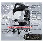 Ergonomic Gaming Chair with Electric Adjustment, Lumbar Support, Adjustable Armrests for Comfort in E-Sports and Office Work